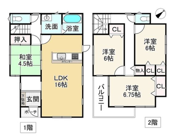 東神吉町西井ノ口　新築戸建のサムネイル